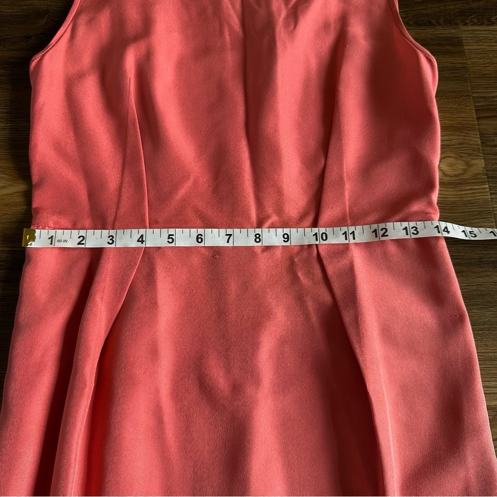 Stella McCartney Womens Silk Sleeveless Dress XS/Small* Knee Length Pink A-Line - Picture 10 of 10
